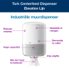 Tork Mini Centerfeed M2-dispenser Poetspapier | Wit | 559000 STO00234 - 2