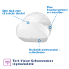 Tork Mini Jumbo 555000 T2-dispenser voor toiletpapier (wit)  STO00222 - 2