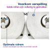 Tork Mini Jumbo 555500 T2-dispenser voor toiletpapier (wit)  STO00224 - 4