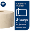 Tork Mini Jumbo Toiletpapier | 2-laags | 12 stuks | T2 | Naturel | 120377 STO05346 - 3