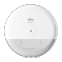 Tork Mini SmartOne® 681000 T9-dispenser voor toiletpapier (wit)  STO00265