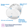 Tork Mini SmartOne® 681000 T9-dispenser voor toiletpapier (wit)  STO00265 - 2
