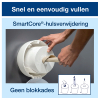 Tork Mini SmartOne® 681000 T9-dispenser voor toiletpapier (wit)  STO00265 - 5