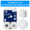 Tork Mini SmartOne® T9-dispenser Toiletpapier | Zwart | 681008 STO00266 - 3