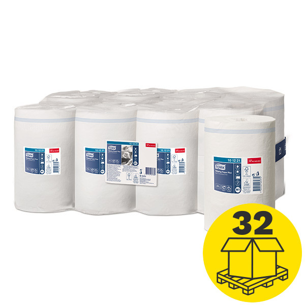Palletvoordeel: Poetspapier Tork Centerfeed 101221 2-laags | 352 rollen | Geschikt voor Tork M1-dispenser STO05136 - 1