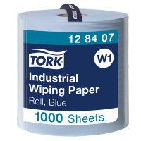 Tork Poetsdoeken Tork 128407 3-laags | 1 x 340m | Blauw | Geschikt voor Tork W1 dispenser  STO00269