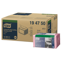 Tork Poetsdoeken Tork 194750  1-laags | 8 pakken | Rood | Geschikt voor Tork W8 dispenser  STO00294