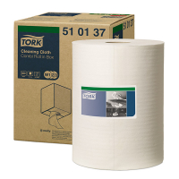 Tork Poetsdoeken Tork 510137 1-laags | 1 rol | Geschikt voor Tork W1/W2/W3 dispenser  STO00300