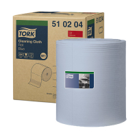 Tork Poetsdoeken Tork 510204 1-laags | 1 rol | Blauw | Geschikt voor Tork W1 dispenser  STO00303