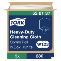 Tork Poetsdoeken Tork 530137 1-laags | 1 rol | Geschikt voor Tork W1/W2/W3 dispenser  STO00312