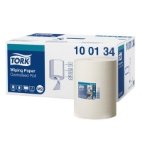 Tork Poetspapier 100134 1-laags | 1 rol | Geschikt voor Tork M2 dispenser  STO00021
