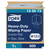 Tork Poetspapier Tork 130073 2-laags | 1 rol | Blauw | Geschikt voor Tork W1/W2/W3 dispenser  STO00329 - 1