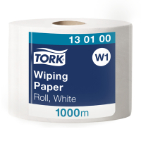 Tork Poetspapier Tork 130100 1-laags | 1 rol | Geschikt voor Tork W1 dispenser  STO00281