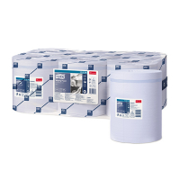 Tork Poetspapier Tork Centerfeed 128208 1-laags | 6 rollen | Blauw | Geschikt voor Tork M2 dispenser  STO00069