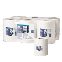 Tork Poetspapier Tork Centerfeed 130044 2-laags | 6 rollen | Geschikt voor Tork M2 dispenser  STO00071
