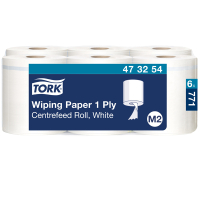 Tork Poetspapier Tork Centerfeed 473254 1-laags | 6 rollen | Geschikt voor Tork M2 dispenser  STO00075