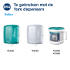 Tork Poetspapier Tork Reflex 473242 1-laags | 6 rollen | Geschikt voor Tork M4 dispenser  STO00072 - 2