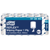 Poetspapier Tork Relfex 473246 1-laags | 12 rollen | Geschikt voor Tork M3 dispenser