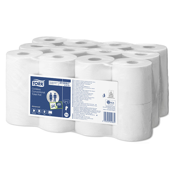 Tork Toiletpapier Tork 472132 2-laags | 24 rollen | Geschikt voor Tork T4 dispenser  STO00123 - 1