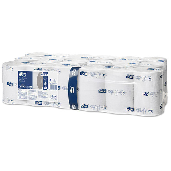 Tork Toiletpapier Tork 472585 2-laags | 36 rollen | Geschikt voor Tork T7 dispenser  STO00128 - 1