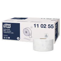 Tork Toiletpapier Tork Jumbo 110255 3-laags | 12 rollen | Geschikt voor Tork T2 dispenser  STO00106