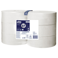 Tork Toiletpapier Tork Jumbo 120272 2-laags | 6 rollen | Geschikt voor Tork T1 dispenser  STO00118