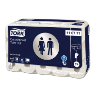 Tork Toiletpapier traditioneel Tork 110771 2-laags | 30 rollen | Geschikt voor Tork T4 dispenser  STO00037