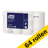 Toiletpapier traditioneel Tork 120142 1-laags | 64 rollen | Geschikt voor Tork T4 dispenser STO00343 - 1