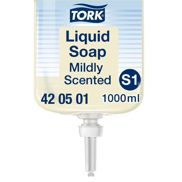 Tork Vloeibare zeep Tork 420501 | 1 Liter | Geschikt voor Tork S1 dispenser  STO00032 - 1