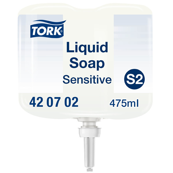 Tork Vloeibare zeep Tork 420702 | 475 ml | Geschikt voor Tork S2 dispenser  STO00144 - 1