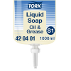 Tork Vloeibare zeep tegen Olie & Vet 420401 | 1 Liter | Geschikt voor Tork S1 dispenser STO00137 - 1
