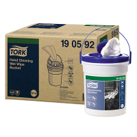 Tork Vochtige poetsdoekjes Tork 190592 | 4 emmers | wit | Geschikt voor Tork W14 dispenser  STO00289