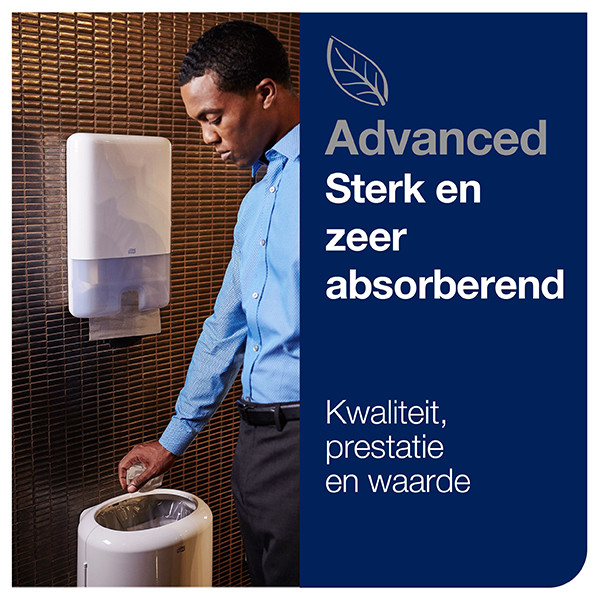 Tork Xpress® Zachte Multifold Handdoeken | 2-laags | 21 stuks | H2 | Naturel | 130299 STO05348 - 3