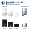 Tork Xpress® Multifold Handdoeken | 1-laags | 20 pakken | H2 | Wit | 471093 STO05352 - 4