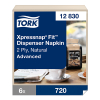 Tork Xpressnap Fit® Dispenserservet | 2-Laags | 6 dozen | N14 | Naturel | 12830 STO05345 - 1