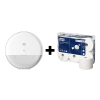 Tork bundel: Tork SmartOne® T8-dispenser 680000 (Wit) + Tork SmartOne® Toiletpapier 472242 (2-laags) STO05452 - 1