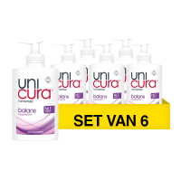 Unicura Aanbieding: 6x Unicura handzeep Balance (250 ml)  SUN00018