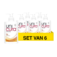 Unicura Aanbieding: 6x Unicura handzeep Fris (250 ml)  SUN00026
