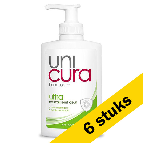 Unicura Aanbieding: 6x Unicura handzeep Ultra (250 ml)  SUN00014 - 1