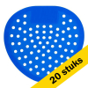 Urinoirmatjes | Blauw | Kersen geur | 20 stuks (123schoon huismerk)