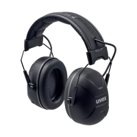 Uvex aXess One Bluetooth 2640-001 Gehoorkap Met Hoofdband SUV00024