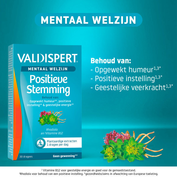 Valdispert Positieve Stemming Dragees (30 stuks) SVA00137 - 3