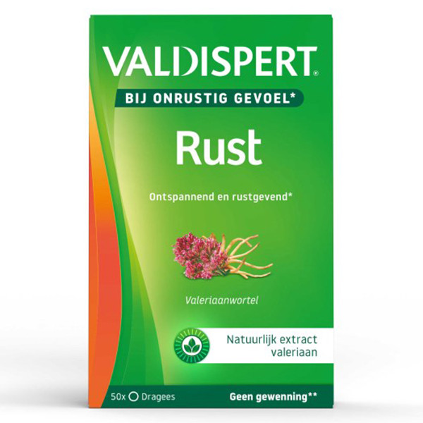 Valdispert Rust Dragees (50 stuks) SVA00138 - 1