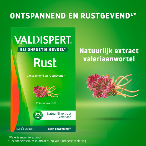 Valdispert Rust Dragees (50 stuks) SVA00138 - 3