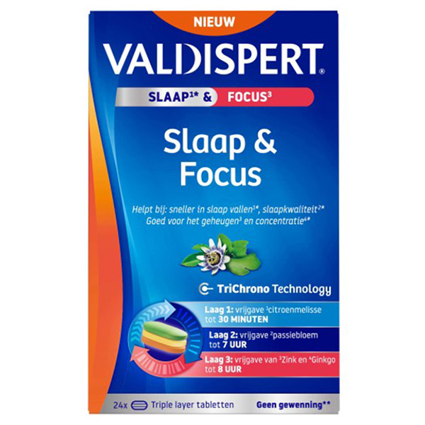 Valdispert Slaap & Focus Tabletten (24 stuks) SVA00152 - 1