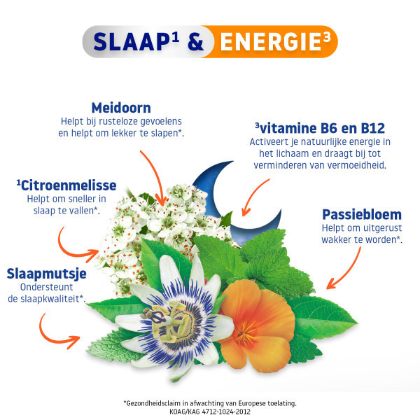 Valdispert Slaap & Fris Wakker Tabletten (24 stuks) SVA00141 - 4