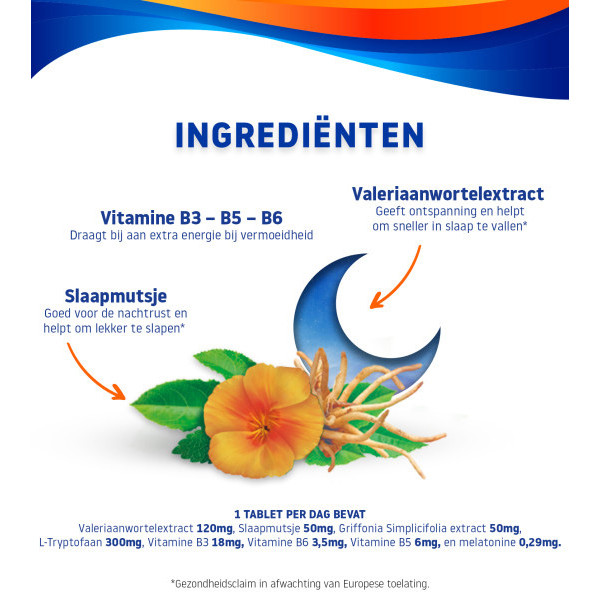 Valdispert Slaap & Nacht Tabletten (30 stuks) SVA00140 - 4