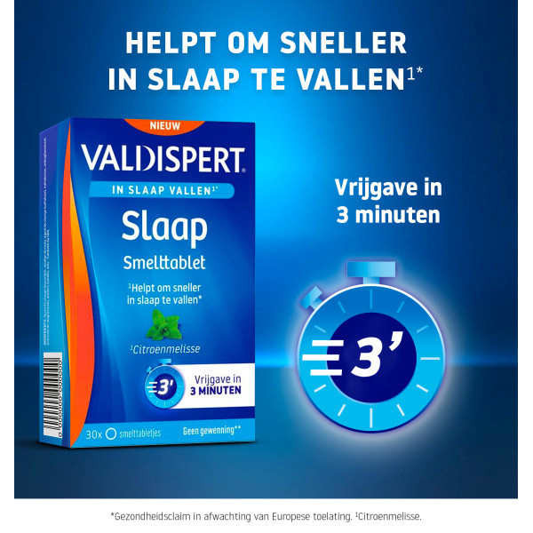 Valdispert Slaap Smelttabletten (30 stuks) SVA00143 - 2