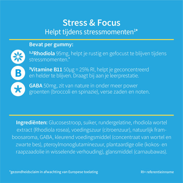 Valdispert Stress & Focus Gummies (45 stuks) SVA00147 - 4