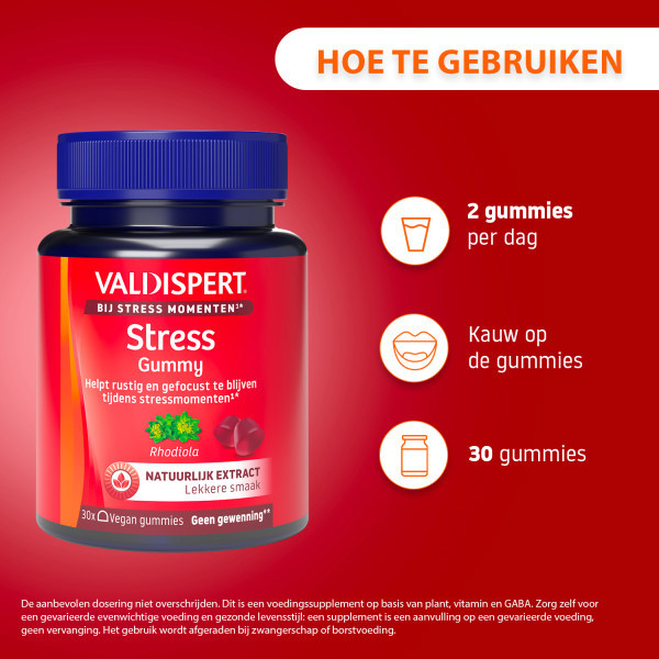Valdispert Stress Gummies (30 stuks) SVA00148 - 5